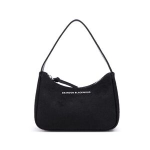 Brandon Blackwood Syl Bag- Black Ponyhair